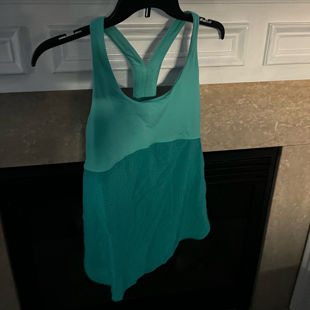 New balance Teal Racerback Tank Top